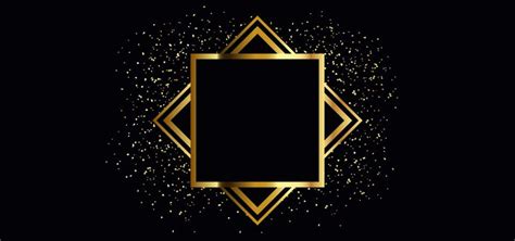 Simple Luxury Frame Background Gold Golden Plate Background Image