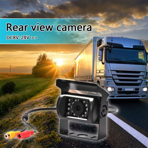 Car Rear View Camera Led Waterproof Hd Night Vision Truck Backup