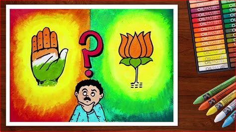 India Elections Poster Drawing Matdata Jagrukta Poster Drawing Easy