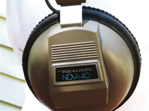 Vintage Realistic Nova 40 Hifi Stereo Headphones Working Ebay