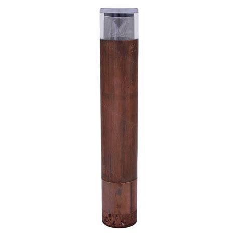 Hunza Pure Led Bollard Lights Spike Copper