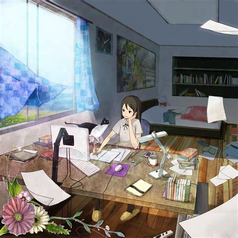 Anime Studying Wallpapers - Wallpaper Cave