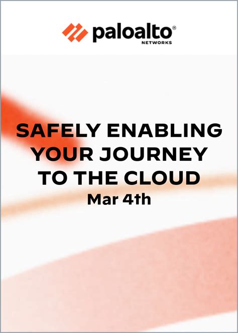 Safely Enabling Your Journey To The Cloud