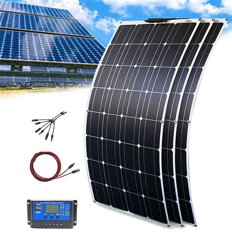 Zestaw paneli słonecznych 300W 12V Solar Power System Monokrystaliczny