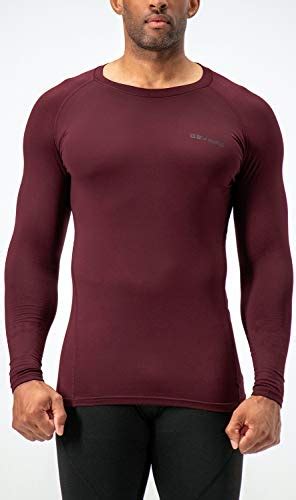 Devops Pack Men S Thermal Long Sleeve Compression Shirts X Large