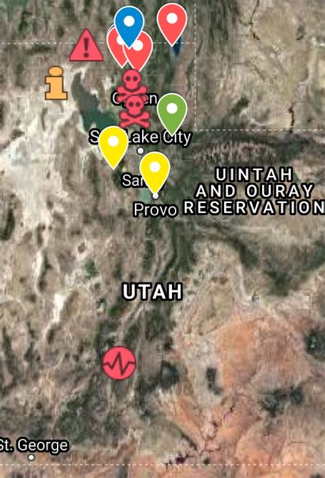 Utah Siren Map I made. It only has a little bit of sirens. Go to the link to check it out ...