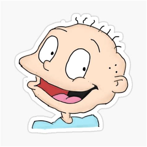 Tommy Pickles Sticker For Sale By Vpittore Redbubble