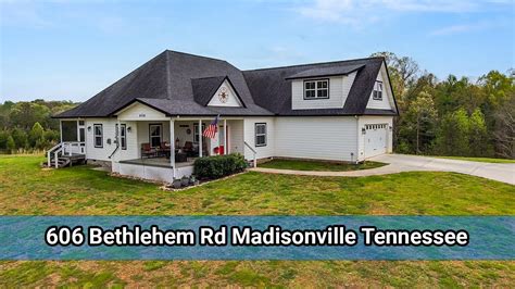 Madisonville Tn Real Estate Bethlehem Rd Youtube