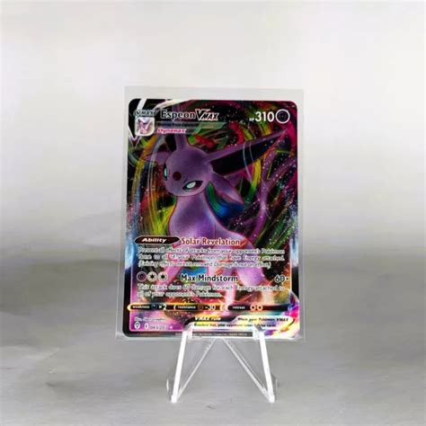 Carte À Collectionner Pokémon Espeon Vmax Evolving Skies Ultra Rare 065