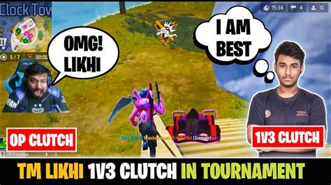 Tm Likhi Vs Clutch In Tournament Team Mafia Rocky And Rdx