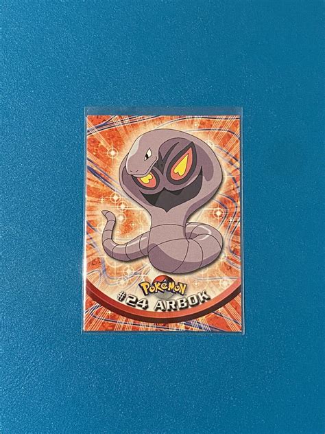 Pokemon Topps TV Animation Edition Non Holo Arbok 24 EBay