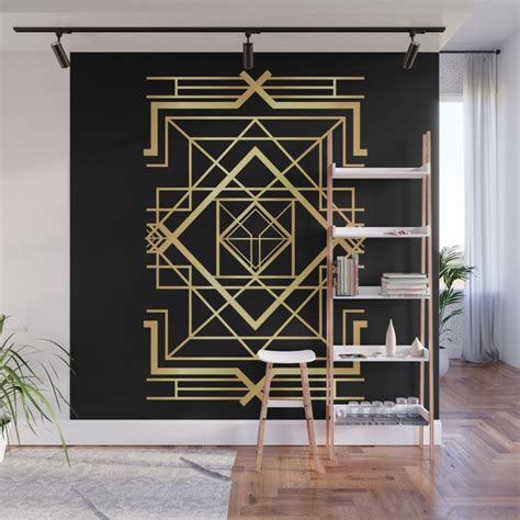 Art Deco Wall Murals Wall Design Ideas