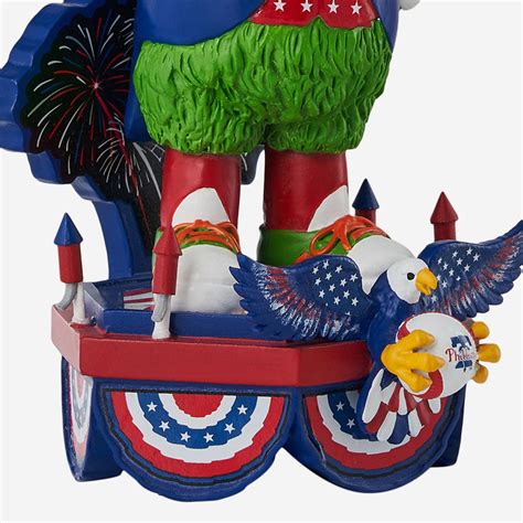 Phillie Phanatic Philadelphia Phillies Americana Mascot Bobblehead FOCO