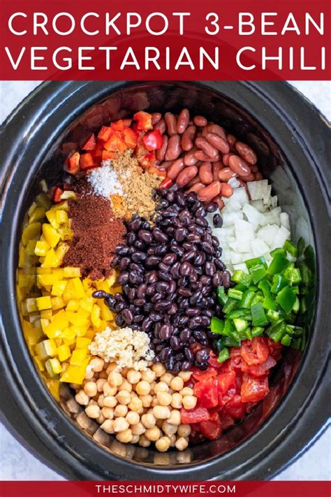 Vegetarian Chili Crock Pot Artofit