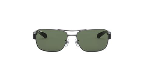 RB3522 Sunglasses In Gunmetal And Green RB3522 Ray-Ban® US, 45% OFF