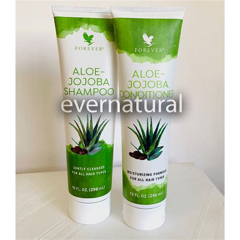 New Forever Living Aloe Jojoba Shampoo Conditioning Aloe Body Wash