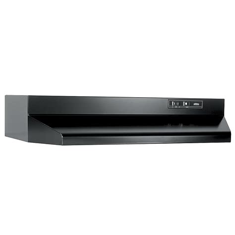 Broan 30 Inches Under Cabinet Range Hood Black Buez030bl Best Buy