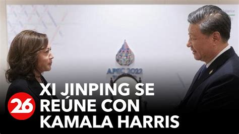 Xi Jinping Con Kamala Harris Otra Muestra De Acercamiento Entre China