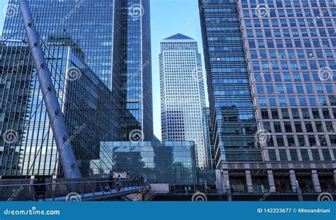 Canary Wharf Is A Large Business And Shopping Development In East