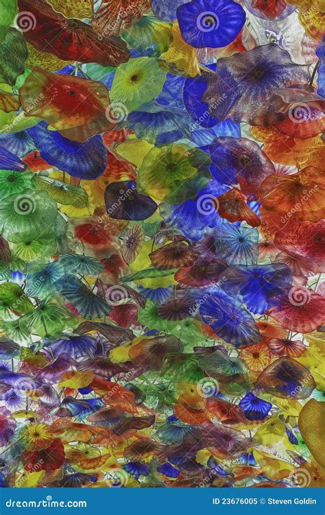 Bellagio Chihuly Ceiling E Editorial Image Image Of Hotel 23676005