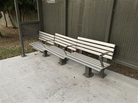 The Bus Stop Benches Built For A Hill In Brisbane Australia R