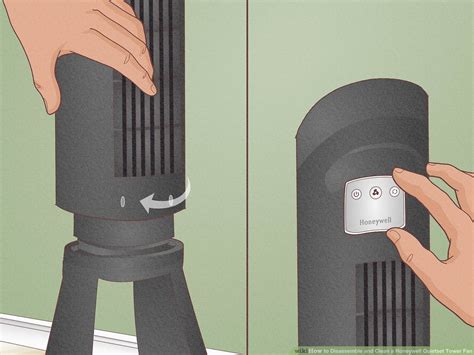 how to clean my aminstays twer fan