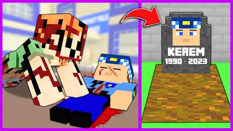 Esrarengİz Bobby Kerem Komİserİ ÖldÜrdÜ 😱 Minecraft Zengİn Fakİr Hayati Youtube