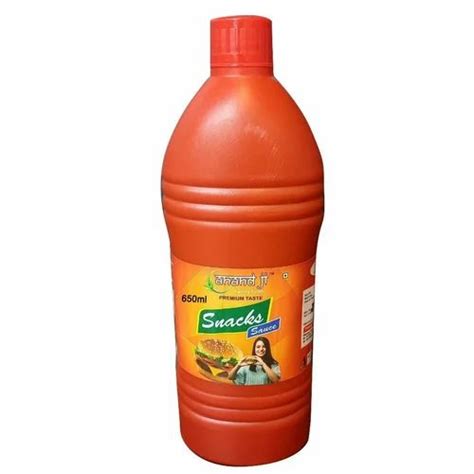 1kg Anand Ji Premium Taste Snacks Tomato Sauce Packaging Type Bottle