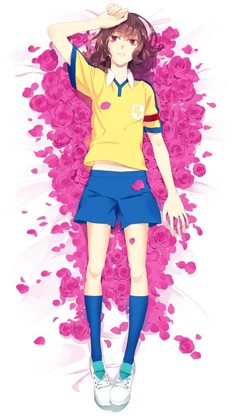 Safebooru Flower Flower Bed Footwear Highres Inazuma Eleven Inazuma