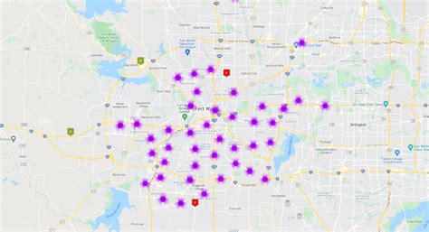 Fort Worth Static Inventory Map - Adsposure