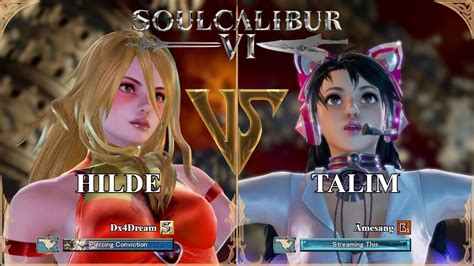 SoulCalibur VI Dx4Dream Hilde VS Amesang Talim Xbox Series X