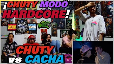 COLOMBIANOS REACCIONAN a CHUTY VS CACHA LA VERSIÓN MÁS HARDCORE DE