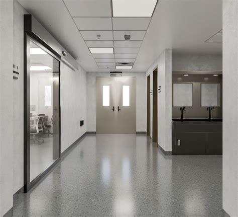 interior design for hospital corridor on Behance