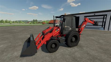 Fs Jcb Backhoe Loader Farming Simulator Mods Youtube