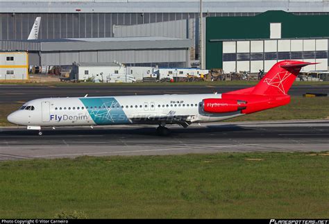 PH MJP Denim Air Fokker F100 F28 Mark 0100 Photo By Vitor Carneiro