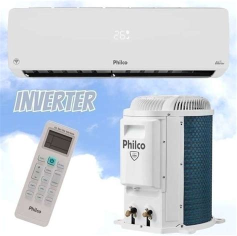 Ar Condicionado Split Hi Wall Philco Inverter 9000 BTU H Frio