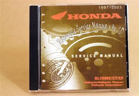 HONDA VALKYRIE SERVICE Manual And Maintenance Guide Gl1500 97 03 22 78