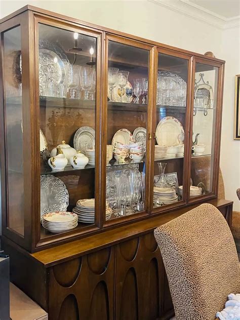 5 Faves Styling A Traditional China Hutch A Secret And More