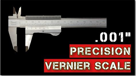 How To Read Calipers With A Vernier Scale In Inches Youtube