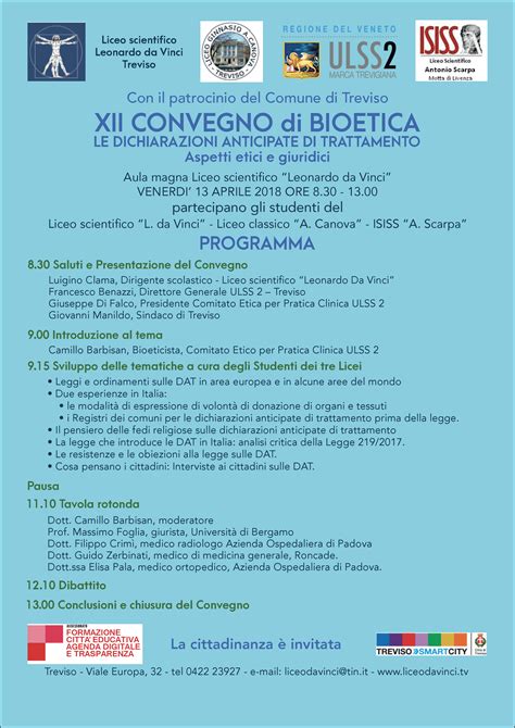 Testamento Biologico E Fine Vita Progetto Bioetica