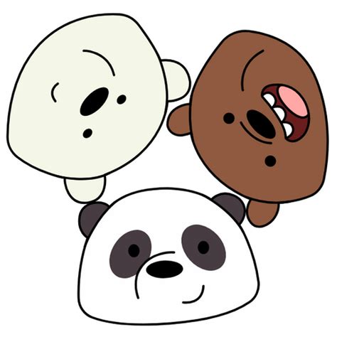 We Bare Bears Sticker Pack - Sticker Mania