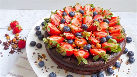 Descubrir Imagen Como Decorar Un Pastel Con Frutas Y Chocolate