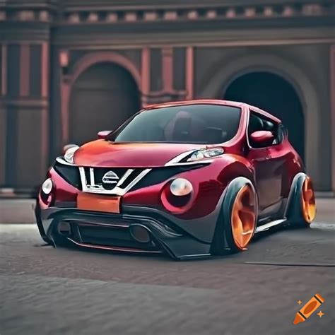 Slammed Nissan Juke In Realistic Style High Resolution On Craiyon