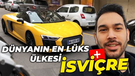 DÜNYANIN EN LÜKS ÜLKELERİNDEN BİRİ İSVİÇRE Alım gücü Asgari ücret