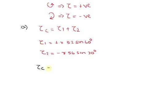 SOLVED Determine The Net Torque On The 6 5 M Long Uniform Beam Shown