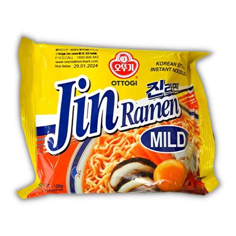 Korea Ottogi Jin Ramen Mild 120g Asia Grocery Town