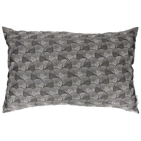 Housse De Coussin 45x70 Cm SHELL Gris Argent Leroy Merlin