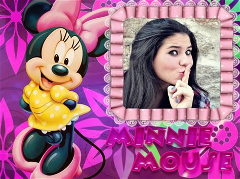 Montagem De Fotos Desenhos Montagem De Fotos Gratis Minnie