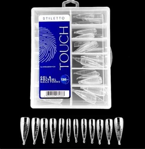 Верхние формы для наращивания Touch Stiletto, 120 шт от продавца ...