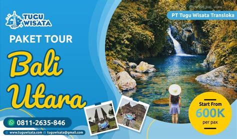 Paket Wisata Bali Utara Fullday Tour Tugu Wisata